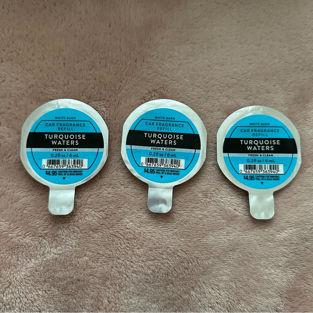 Bath and Body Works Turquoise Waters Car Fragrance Refill
